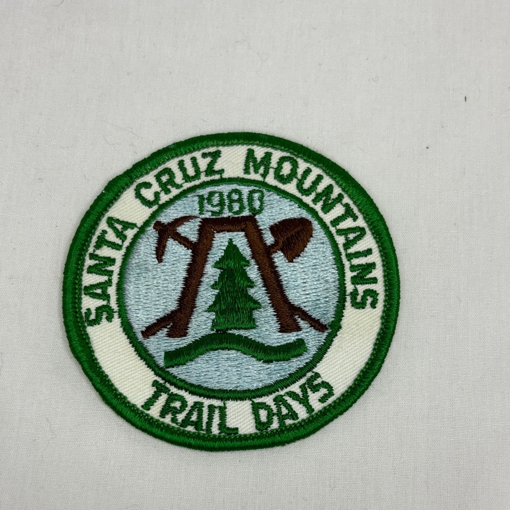 1980 Santa Cruz Mountains Trail Days Boy Scout Patch